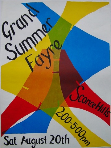 Hawtonville Poster, Grand Summer Fayre (1983)